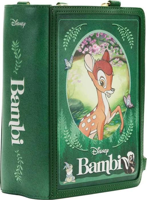 Cheap ⌛ LOUNGEFLY Disney Bambi: Classic Books Convertible | CROSSBODY BAG ❤️ 4 Cheap ⌛ LOUNGEFLY Disney Bambi: Classic Books Convertible | CROSSBODY BAG ❤️ - Image 2