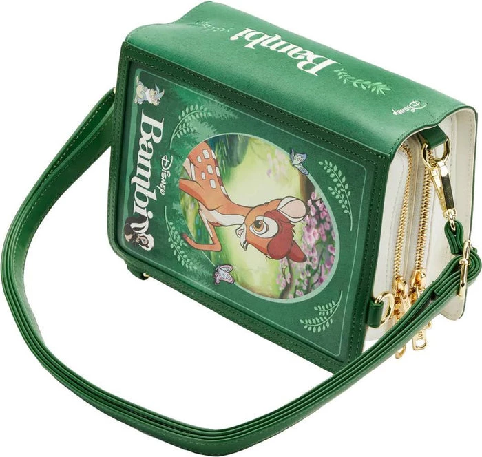 Cheap ⌛ LOUNGEFLY Disney Bambi: Classic Books Convertible | CROSSBODY BAG ❤️ 6 Cheap ⌛ LOUNGEFLY Disney Bambi: Classic Books Convertible | CROSSBODY BAG ❤️ - Image 4