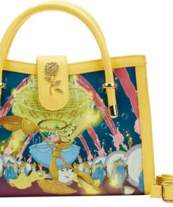 Budget 👏 LOUNGEFLY Beauty & The Beast Beauty And The Beast: Scenes | CROSSBODY BAG ⭐