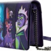 Flash Sale 🔥 LOUNGEFLY Disney Villains: In The Dark | CROSSBODY BAG 🎁