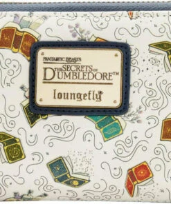 Cheap ❤️ LOUNGEFLY Harry Potter Fantastic Beasts 3: Magical Books | ZIP PURSE ✔️ -Halloween Item Store loungefly fantastic beasts 3 magical books zip purse 3 700x700