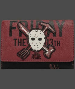 Halloween Item Store -Halloween Item Store loungefly friday the 13th jason mask trifold purse 1 468be388 6892 4562 946c 1edf206a22ec 700x700