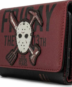 Promo ✨ LOUNGEFLY Friday The 13th | Jason Mask TRIFOLD PURSE* ⭐ -Halloween Item Store loungefly friday the 13th jason mask trifold purse 2 201ea396 b8d3 4031 b99f c12dd0ef6466 700x700