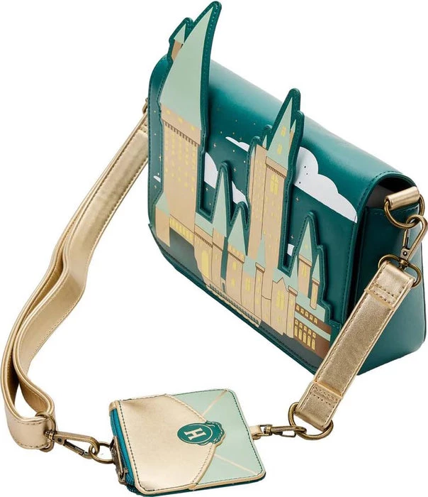 Best Pirce π LOUNGEFLY Harry Potter: Golden Hogwarts | CROSSBODY BAG WITH POUCH* β 4 Best Pirce π LOUNGEFLY Harry Potter: Golden Hogwarts | CROSSBODY BAG WITH POUCH* β - Image 2