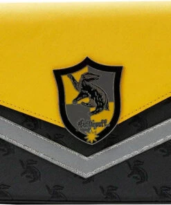 Best Pirce ✨ LOUNGEFLY Harry Potter: Hufflepuff Chain Strap | CROSSBODY BAG 👍