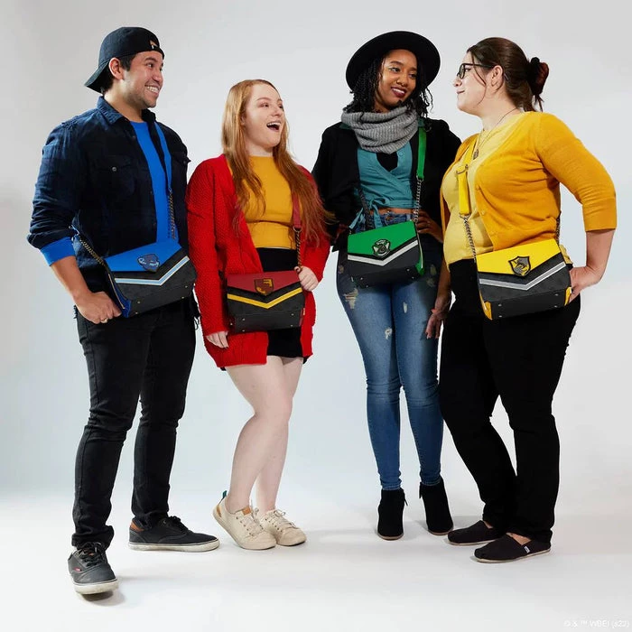 Hot Sale ⭐ LOUNGEFLY Harry Potter: Ravenclaw Chain Strap | CROSSBODY BAG ⌛ 5 Hot Sale ⭐ LOUNGEFLY Harry Potter: Ravenclaw Chain Strap | CROSSBODY BAG ⌛ - Image 3