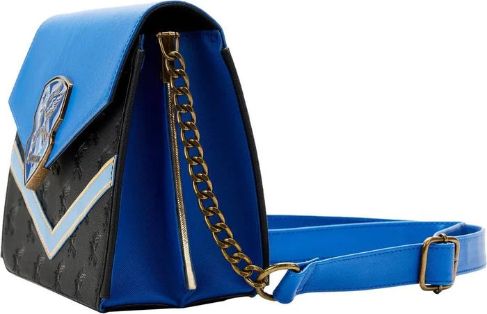 Hot Sale ⭐ LOUNGEFLY Harry Potter: Ravenclaw Chain Strap | CROSSBODY BAG ⌛ 6 Hot Sale ⭐ LOUNGEFLY Harry Potter: Ravenclaw Chain Strap | CROSSBODY BAG ⌛ - Image 4