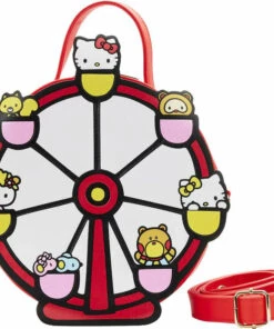 Outlet β¨ LOUNGEFLY Kawaii Hello Kitty: & Friends Carnival | CROSSBODY BAG β