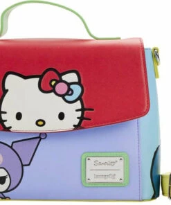 Best Sale 🔔 LOUNGEFLY Sanrio Hello Kitty: Colour Block | CROSSBODY BAG ✔️