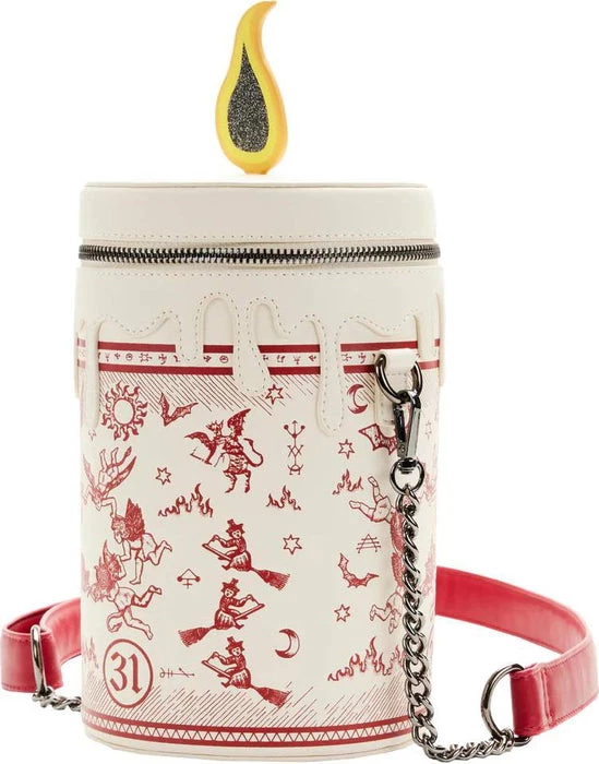 Buy ⌛ LOUNGEFLY Bats Hocus Pocus: Black Flame Candle Glow | CROSSBODY BAG ⌛ 6 Buy ⌛ LOUNGEFLY Bats Hocus Pocus: Black Flame Candle Glow | CROSSBODY BAG ⌛ - Image 4