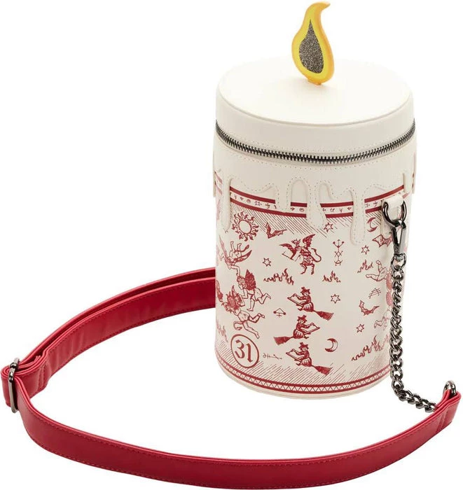 Buy ⌛ LOUNGEFLY Bats Hocus Pocus: Black Flame Candle Glow | CROSSBODY BAG ⌛ 7 Buy ⌛ LOUNGEFLY Bats Hocus Pocus: Black Flame Candle Glow | CROSSBODY BAG ⌛ - Image 5