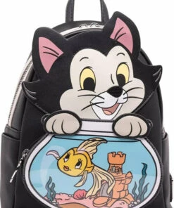 Brand new ✨ LOUNGEFLY Cats Pinocchio 1940: Figaro | MINI 💯 BACKPACK ❤️
