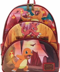 Top 10 😀 LOUNGEFLY Anime & Manga Pokemon: Charmander Evolutions | 3 POCKET BACKPACK 🔥