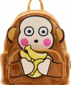 Outlet 🔥 LOUNGEFLY Sanrio: Monkichi Costume | MINI ✔️ BACKPACK ✔️