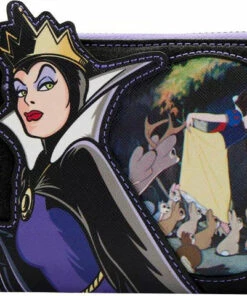 Top 10 ✨ LOUNGEFLY Disney Snow White: Evil Queen Apple | ZIP PURSE ⌛