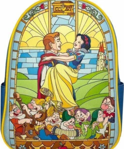 Top 10 ✔️ LOUNGEFLY Disney Snow White: Stain Glass | 🤩 BACKPACK* 🎁