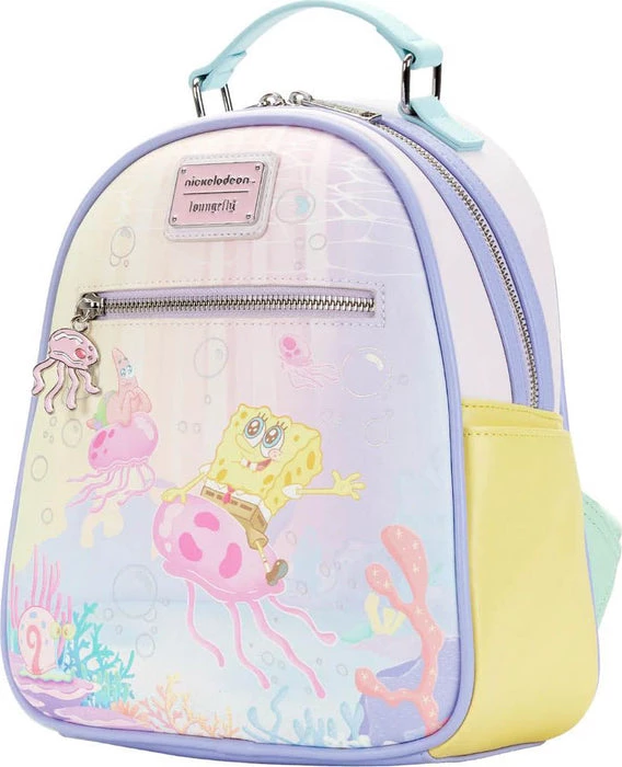 Hot Sale π― LOUNGEFLY All SpongeBob | Jellyfishing Pastel MINI BACKPACK β 5 Hot Sale π― LOUNGEFLY All SpongeBob | Jellyfishing Pastel MINI BACKPACK β - Image 3