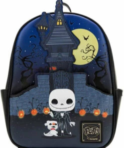 Best reviews of 🌟 LOUNGEFLY Bats The Nightmare Before Christmas: Jack House Pop! | MINI BACKPACK 🤩