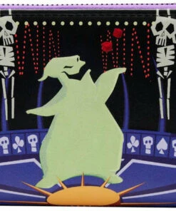 Best Sale 🎁 LOUNGEFLY Disney The Nightmare Before ❄ Christmas: Lock Shock Barrel Oogie Boogie Glow | ZIP PURSE ⌛