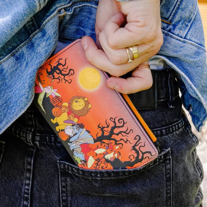 Hot Sale β€οΈ LOUNGEFLY Disney Winnie The Pooh: π Halloween Group Glow | FLAP PURSE β 6 Hot Sale β€οΈ LOUNGEFLY Disney Winnie The Pooh: π Halloween Group Glow | FLAP PURSE β - Image 4