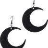 Cheap ❤️ RESTYLE Grunge Moon [Black] | EARRINGS 🎉