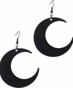 Cheap ❤️ RESTYLE Grunge Moon [Black] | EARRINGS 🎉