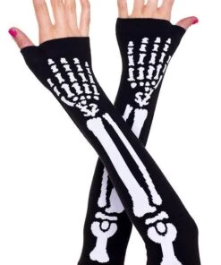 Hot Sale 👏 MUSIC LEGS Halloween Skeleton | ARM WARMERS 🔔