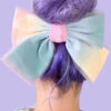 Best Sale ✨ MY VIOLET Rainbows & Pride Rainbow [Vibrant] | OVERSIZED HAIR BOW ❤️ -Halloween Item Store my violet rainbow vibrant oversized hair bow 2 0f7c6362 b97d 4fca 806b a28c41f7f628 700x700