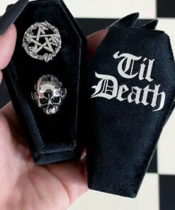 Best reviews of βοΈ MYSTICUM LUNA All Til Death Coffin | RING BOX π₯