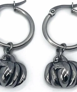 Flash Sale 🎁 MYSTICUM LUNA 🎁 Halloween Pumpkin | HOOP EARRINGS ✔️ -Halloween Item Store mysticum luna pumpkin hoop earrings 2 700x700