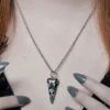 Flash Sale 🛒 MYSTICUM LUNA Mens Accessories Raven | NECKLACE 😉 -Halloween Item Store mysticum luna raven necklace 2 1eb2ff7d 00af 44ab b558 f2d507c8dcdc 700x700