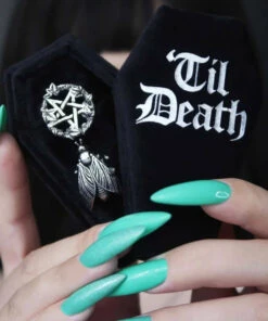 Best reviews of ✔️ MYSTICUM LUNA All Til Death Coffin | RING BOX 🔥 -Halloween Item Store mysticum luna til death coffin ring box 2 f23d6075 bbee 49c1 af88 34ba4ba478a4 700x700