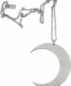 Promo 🧨 KILLSTAR The Moon Luna [Silver] | NECKLACE 🔔