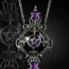 Best Pirce ⌛ RESTYLE Pentacles & Pentagrams Mystic Mirror | NECKLACE 💯