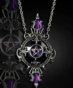 Best Pirce ⌛ RESTYLE Pentacles & Pentagrams Mystic Mirror | NECKLACE 💯