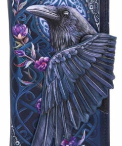 Hot Sale 🛒 NEMESIS NOW All Ravens Flight | EMBOSSED PURSE` ⭐