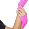 Outlet 🔥 MISCELLANEOUS All Neon Pink 80s | FINGERLESS LACE GLOVES 👏