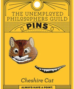 Flash Sale 😀 PHILOSOPHERS GUILD Alice In Wonderland Cheshire Cat & Smile | PINS* 🌟