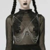 Deals 🎉 PUNK RAVE New Dreerion | BODY HARNESS ⭐ -Halloween Item Store punk rave cross chain body harness 1 65b64cdc 66d8 4ecf bbcb 659cd4960417 700x700