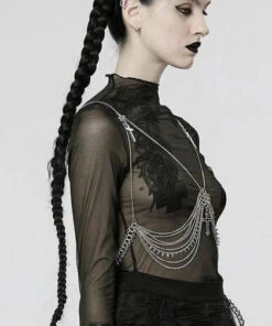 Deals 🎉 PUNK RAVE New Dreerion | BODY HARNESS ⭐ -Halloween Item Store punk rave cross chain body harness 2 79a99648 29bb 4cf1 9464 0e127ef594a6 700x700