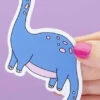 Discount 🎉 PUNKY PINS Dinosaurs Blue Apatosaurus Dinosaur | LARGE VINYL STICKER ✨ -Halloween Item Store punky pins blue apatosaurus dinosaur large vinyl sticker 2 ebb8acb8 ab8d 408e ad16 5b4a20f8b8af 700x700