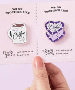 Best Pirce 🤩 PUNKY PINS All Coffee & Cake | ACRYLIC PIN PAIR ✔️ -Halloween Item Store punky pins coffee cake acrylic pin pair 3 2710ac86 05c1 470a ad79 178634fe7772 700x700