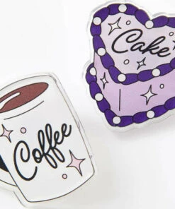 Best Pirce 🤩 PUNKY PINS All Coffee & Cake | ACRYLIC PIN PAIR ✔️ -Halloween Item Store punky pins coffee cake acrylic pin pair 8 025eec9c ccdf 459e a373 d475d85d34c8 700x700