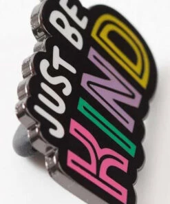 Brand new 🛒 PUNKY PINS Mens Accessories Just Be Kind | ENAMEL PIN ✨ -Halloween Item Store punky pins just be kind enamel pin 3 97951609 3501 4851 af3e 45066f836acd 700x700
