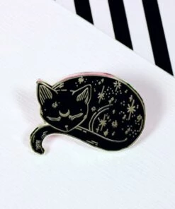 Top 10 💯 PUNKY PINS Cats Mystical Cat | ENAMEL PIN 😀 -Halloween Item Store punky pins mystical cat enamel pin 700x700