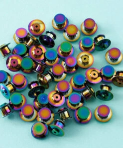 Cheapest ⭐ PUNKY PINS Mens Accessories Rainbow | SECURE LOCKING PIN BACK ⌛ -Halloween Item Store punky pins rainbow secure locking pin back 1 50149530 e795 4206 aa0c 653712f95b19 700x700