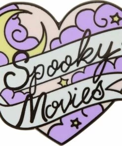 Cheapest ✔️ PUNKY PINS The Moon Spooky Movies | ENAMEL PIN 🔔