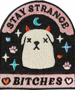 Best reviews of ❤️ PUNKY PINS All Stay Strange Bitches | EMBROIDERED IRON ON PATCH 🧨