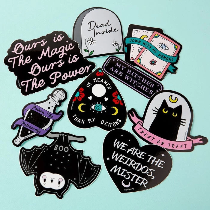 Promo ⭐ PUNKY PINS Cats Treat Or Treat Cat | LAPTOP STICKER ❤️ 5 Promo ⭐ PUNKY PINS Cats Treat Or Treat Cat | LAPTOP STICKER ❤️ - Image 3