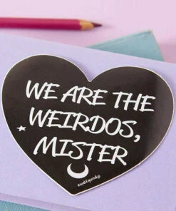 Budget 😉 PUNKY PINS The Craft We Are The Weirdos Mister | LAPTOP STICKER 😉